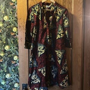 Zuri triangle pattern dress